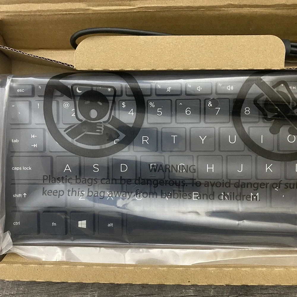 lot of 7 HP Hewlett Packard Business USB Slim Style Windows Enhanced‎ Keyboard